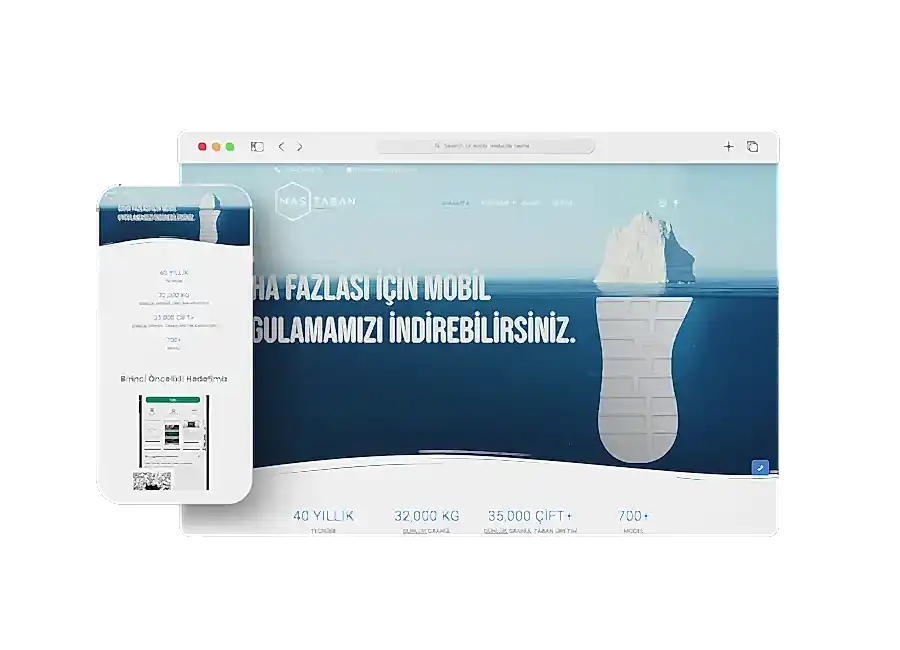 Mobil uyumlu ve SEO uyumlu web tasarım örneği